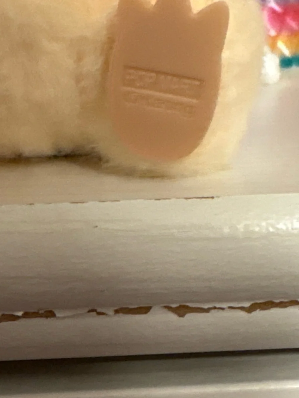Plush Bunny-Costumed Collectible Doll - Cream